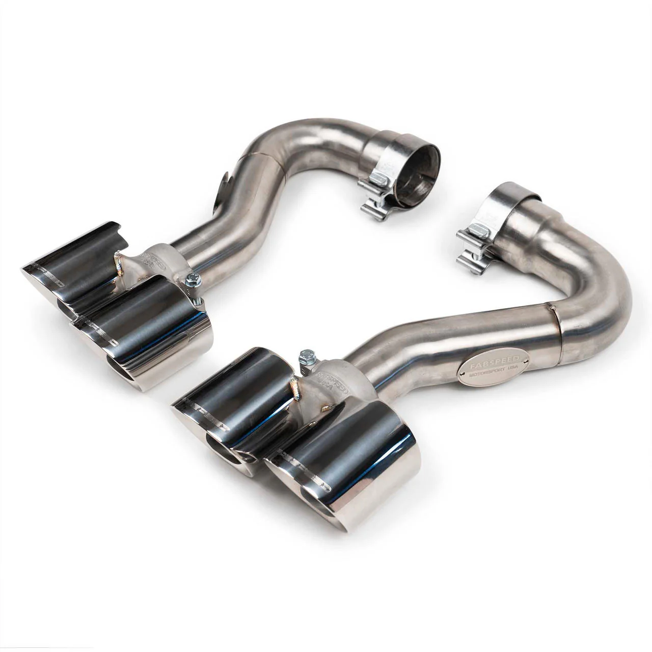 Fabspeed Porsche 955 Turbo / Turbo S Maxflo Performance Exhaust System (2002-2007) - Image 3