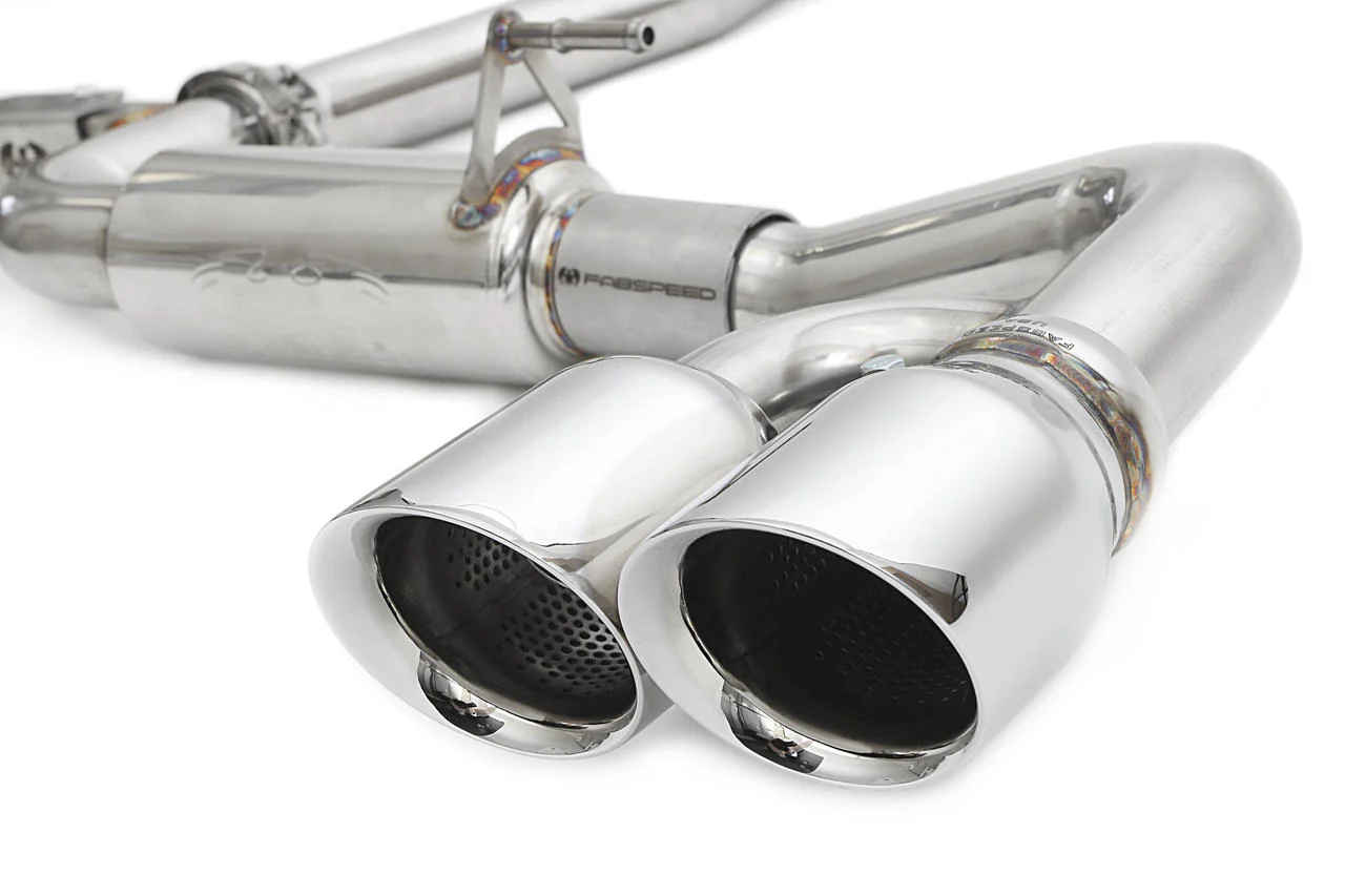 Fabspeed Porsche 958.2 Cayenne V6 Supercup Exhaust System (2015-2018) - Image 2