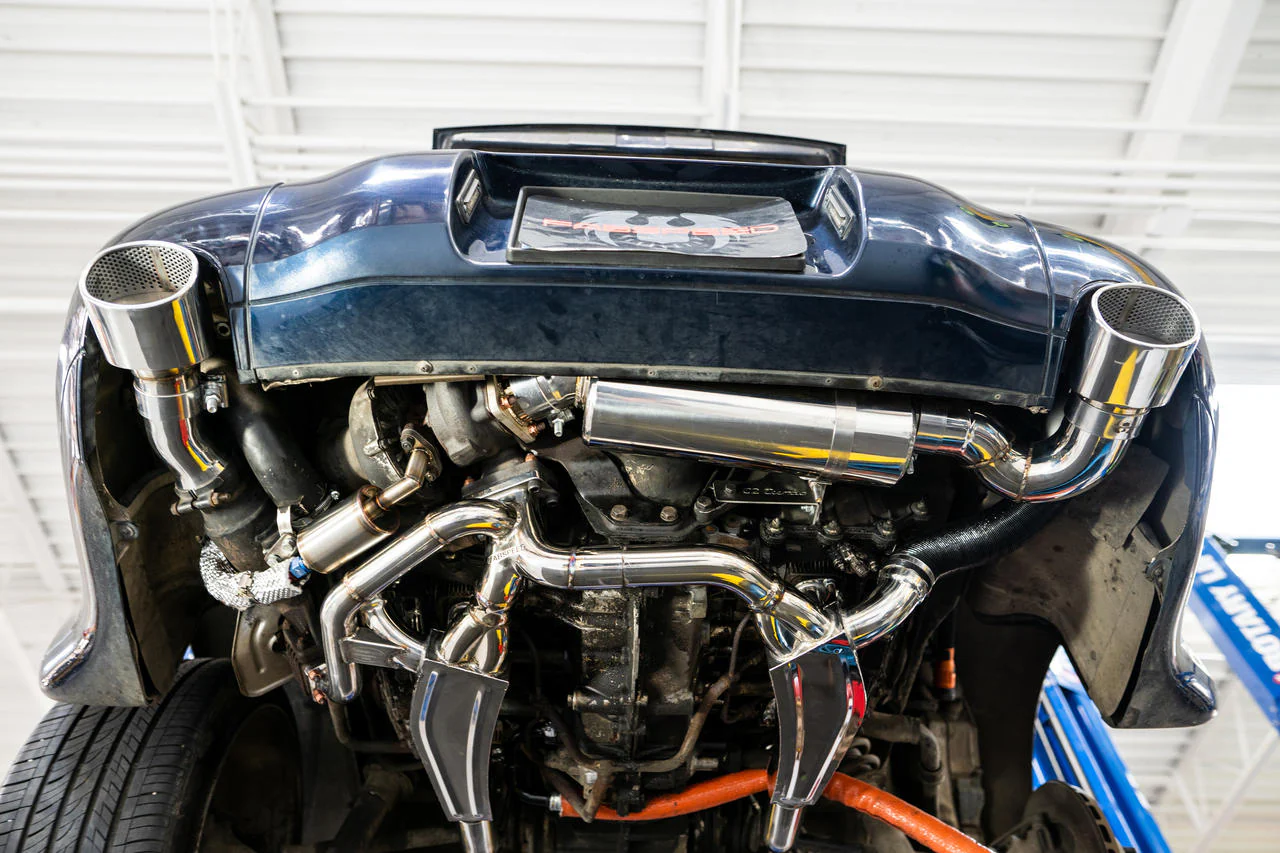 Fabspeed Porsche 964 Turbo 965 Maxflo Performance Exhaust System (1990-1994) - Image 5