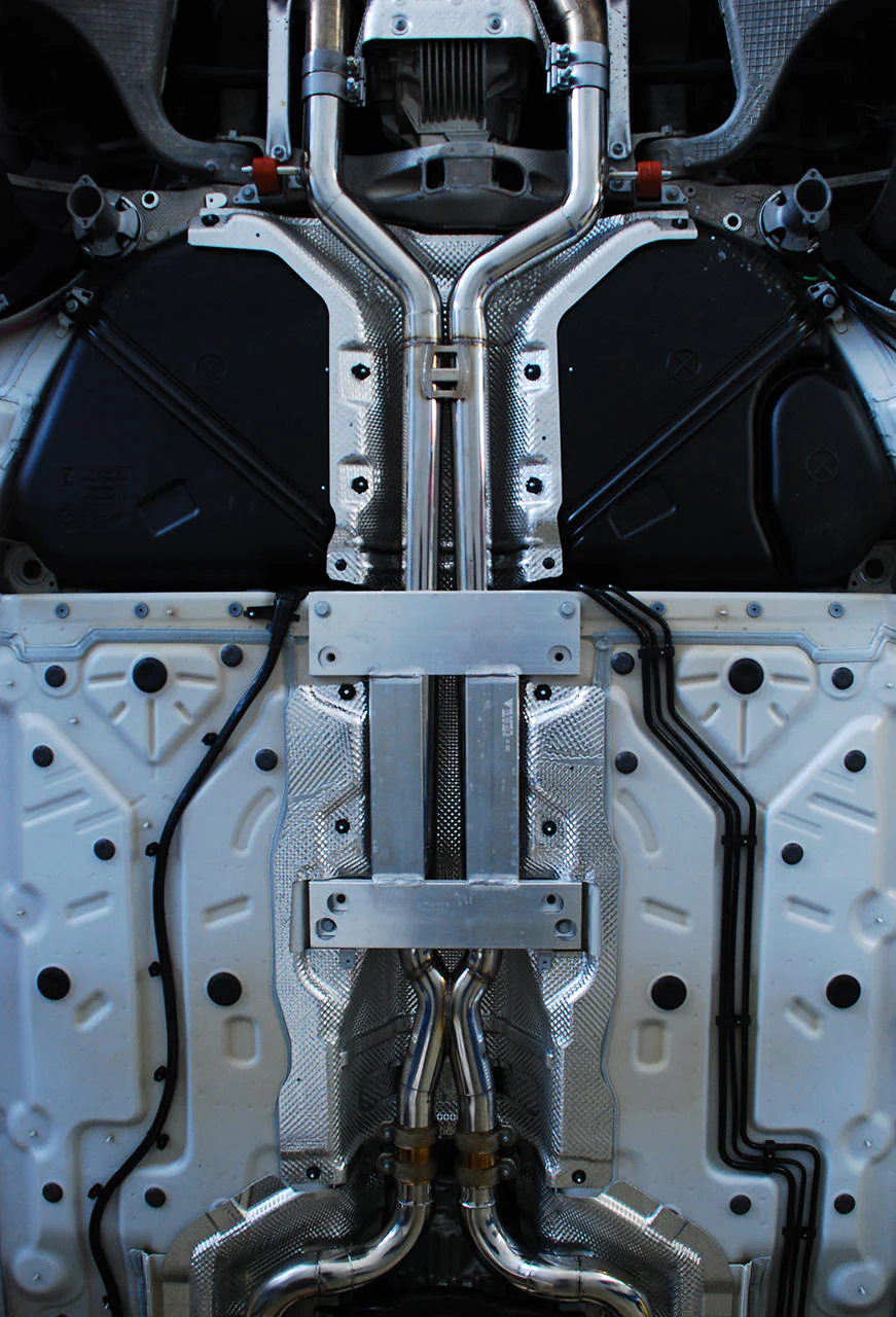 Fabspeed Porsche 970 Panamera Turbo / Turbo S Primary Competition Link Pipes (2010-2016) - Image 2
