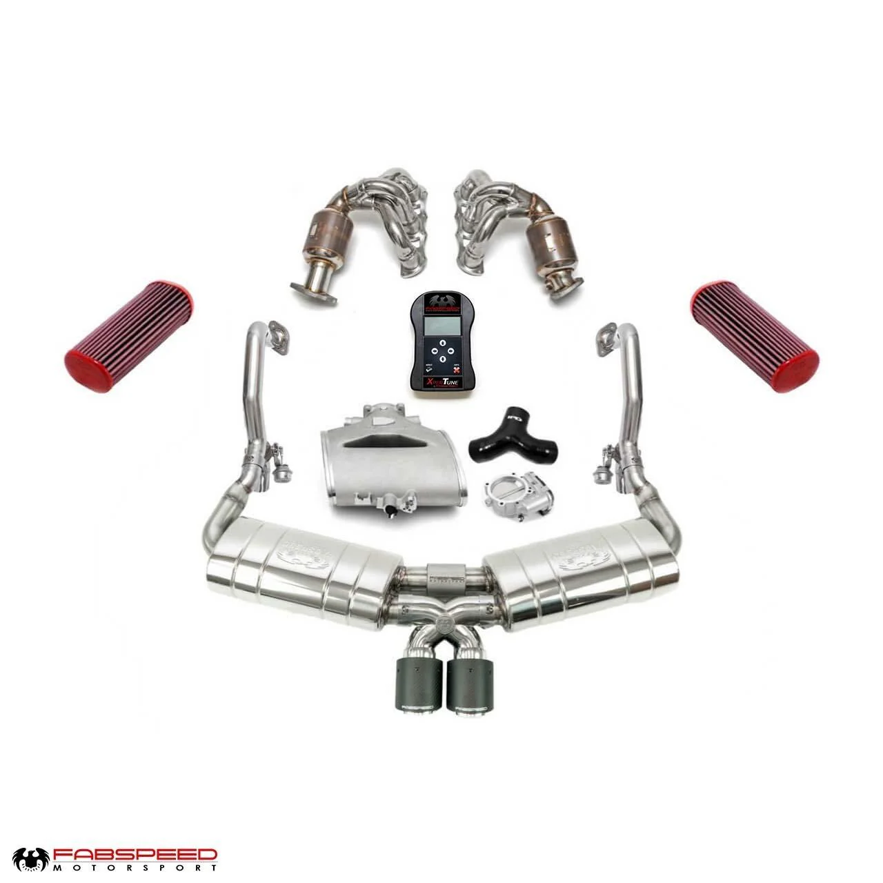 Fabspeed Porsche 981 Boxster/Cayman TrackTec Performance Package (2013-2016)