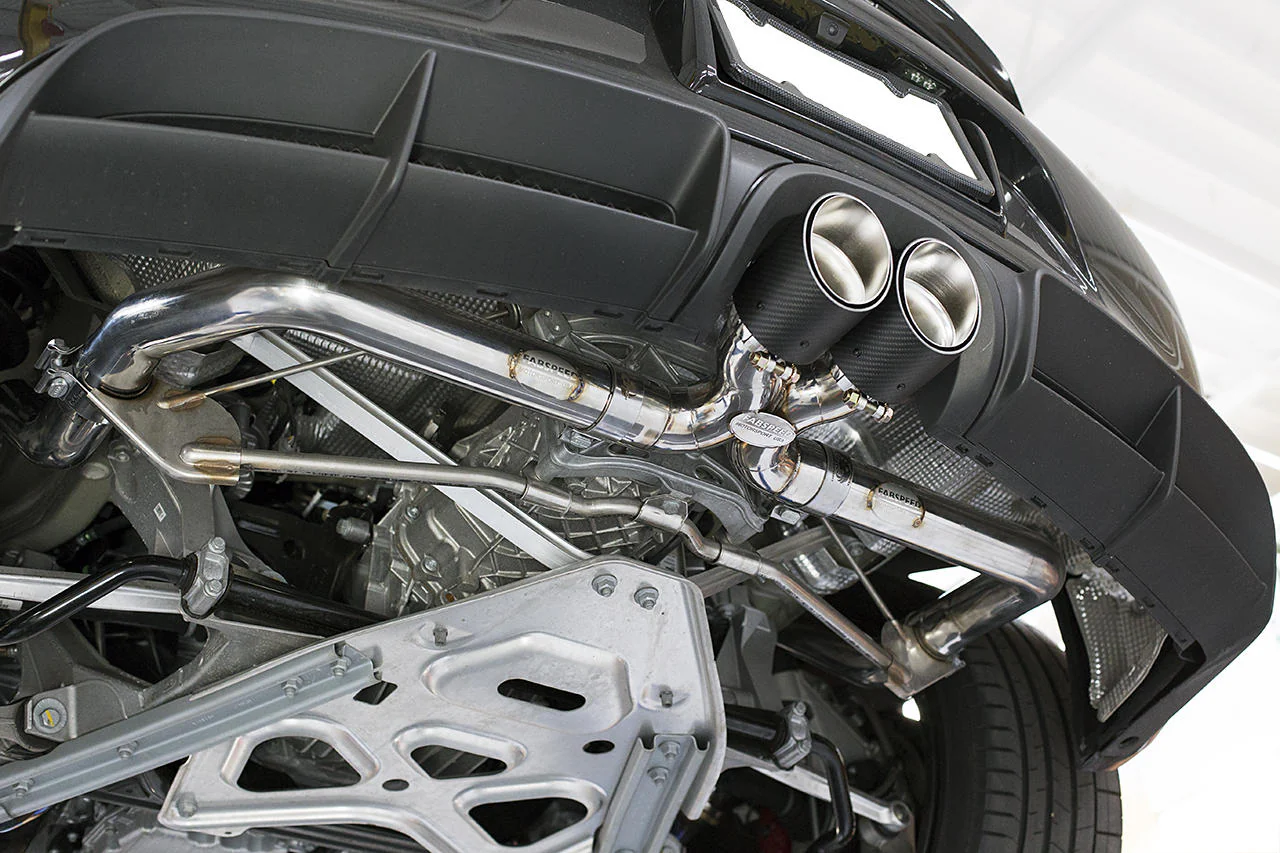 Fabspeed Porsche 981 Cayman GT4 Competition Conversion Kit - For Fabspeed Valvetronic Exhaust - Image 3
