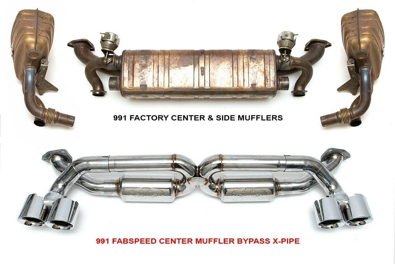 Fabspeed Porsche 991 Carrera Supersport X-Pipe Exhaust System (2012-2016) - Image 2