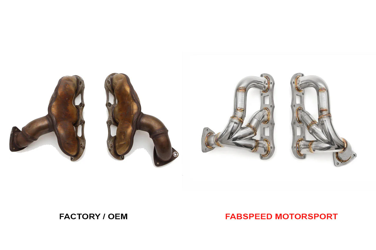 Fabspeed Porsche 991 Turbo / Turbo S Sport Headers (2013-2016) - Image 2