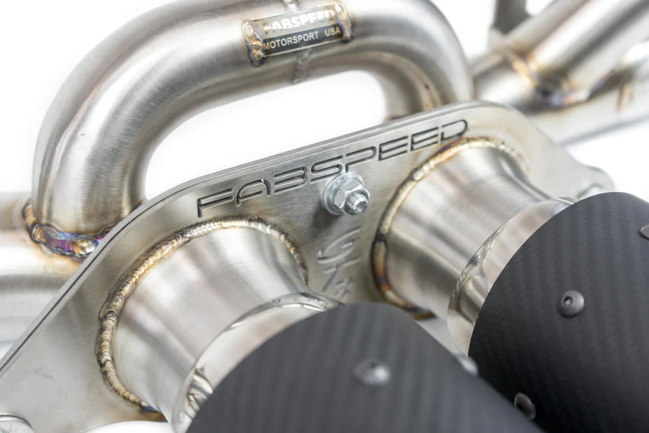 Fabspeed Porsche 997.2 GT3 / GT3 RS Center Muffler Bypass Pipe (2010-2011) - Image 3