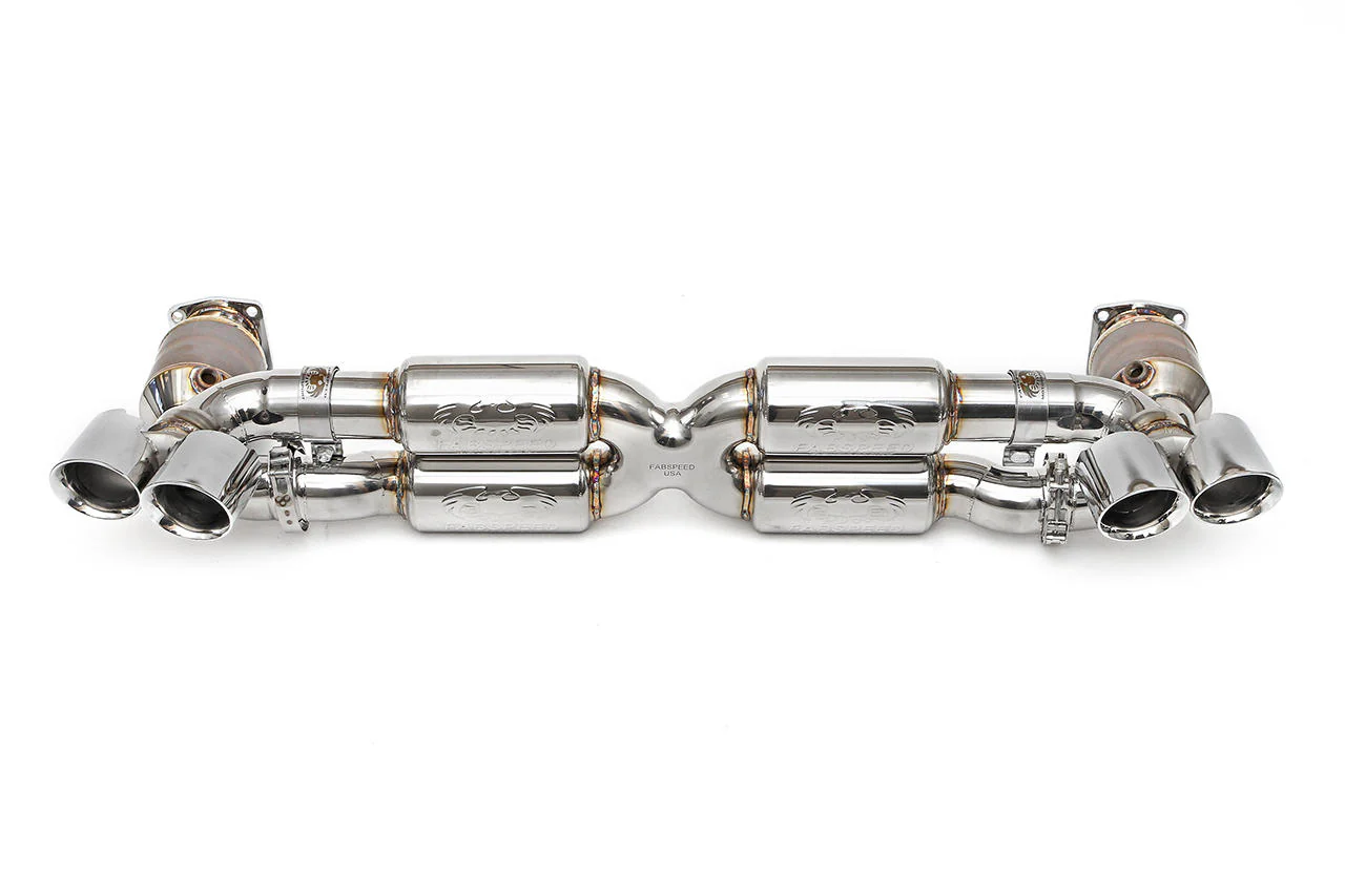 Fabspeed Porsche 997.2 Turbo / Turbo S Supersport X-Pipe Exhaust System (2010-2012)