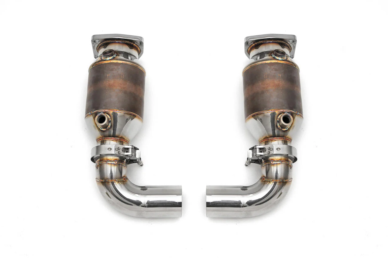 Fabspeed Porsche 997 GT2 Sport Catalytic Converters (2008-2009)