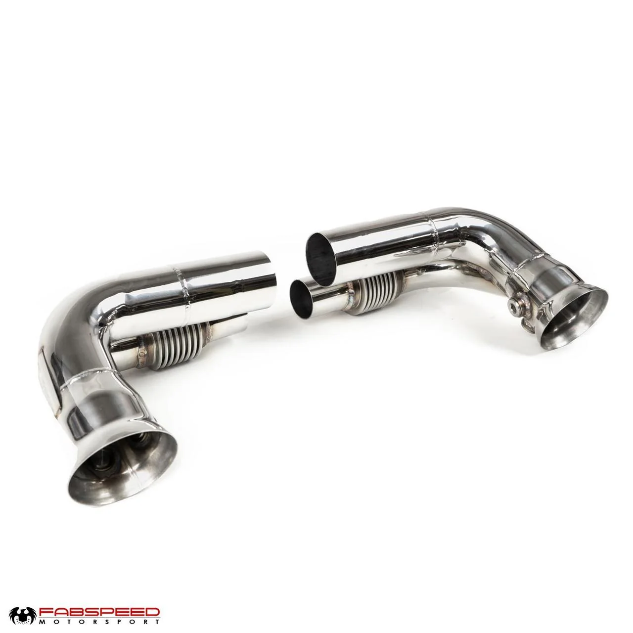 Fabspeed Porsche 997 GT3 / GT3 RS Side Muffler Bypass Pipes - Image 7