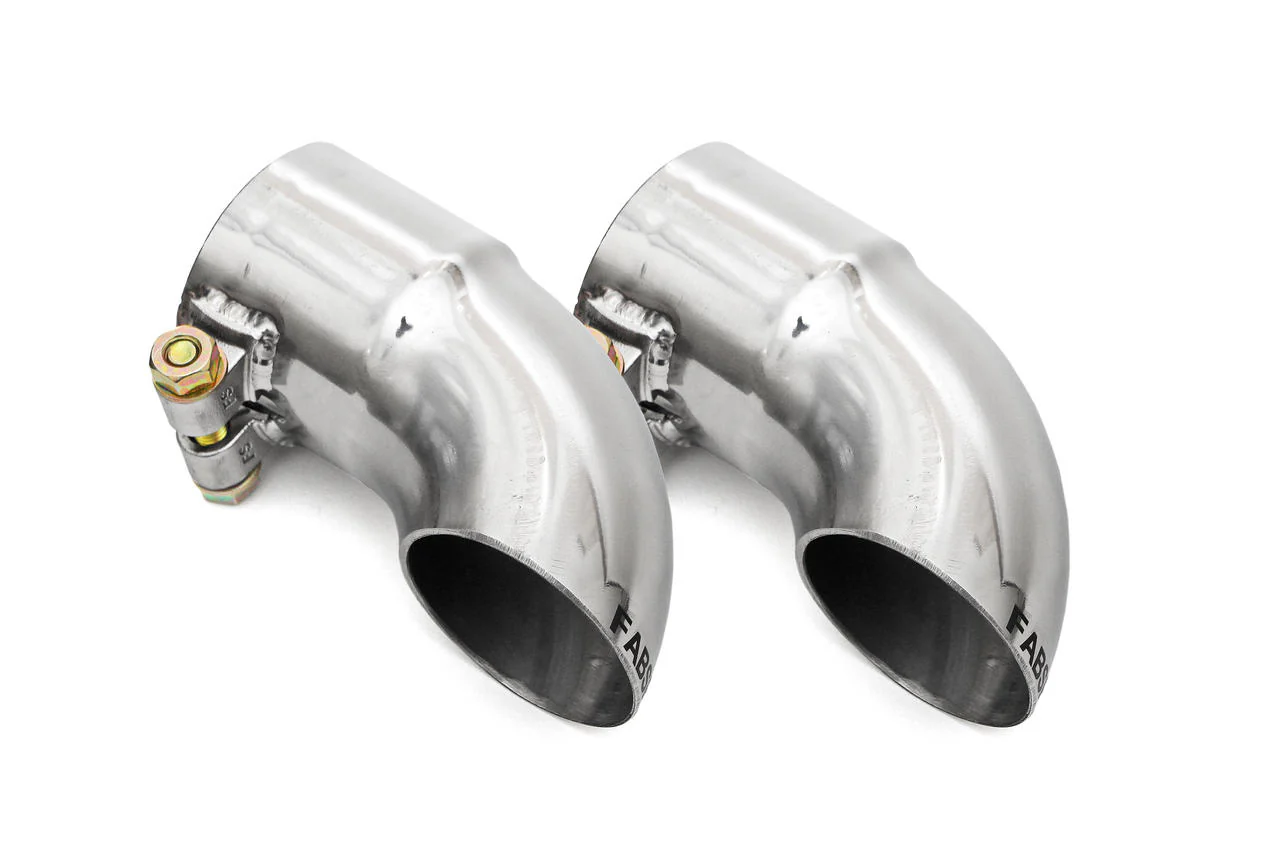 Fabspeed Porsche Competition Slip-On Turndown Tips (2.375" / 60.3 mm ID) - Fabspeed Exhausts Only - Image 2