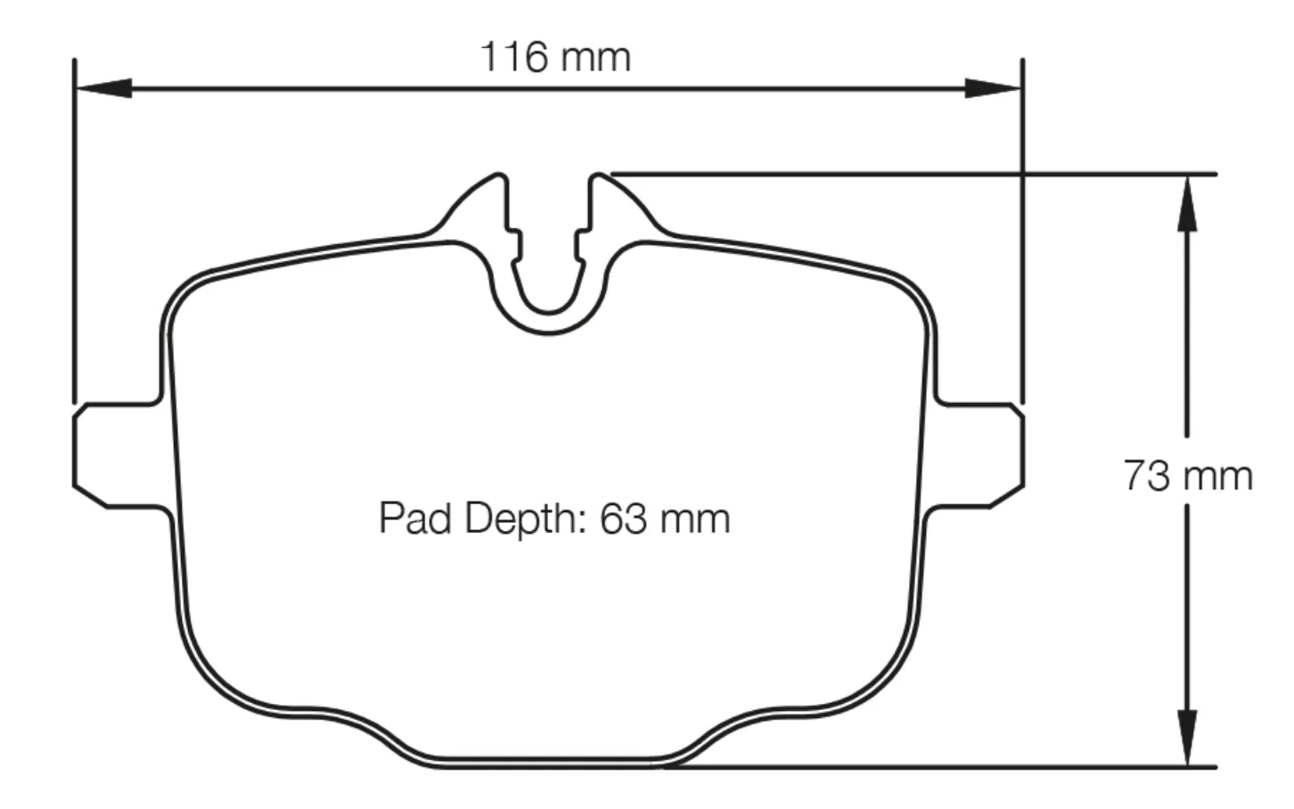 Race Technologies RE10 Brake Pad - 2427.18.RE10 (Rear)