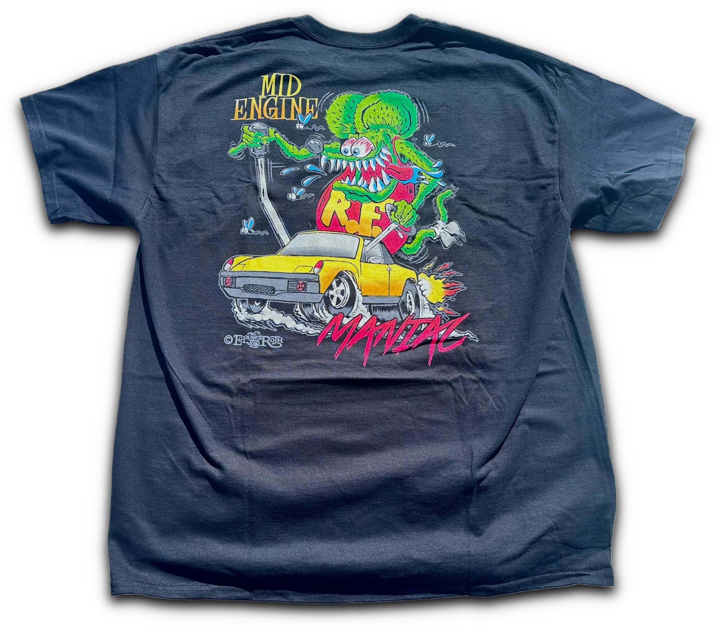 Rat Fink Mid Engine Maniac 914 Shirt