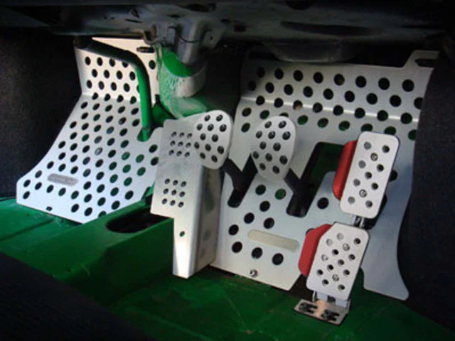Rennline Aluminum Passenger Side Floorboard for Porsche 911 Coupe RHD No AC (1969-89) - Image 2