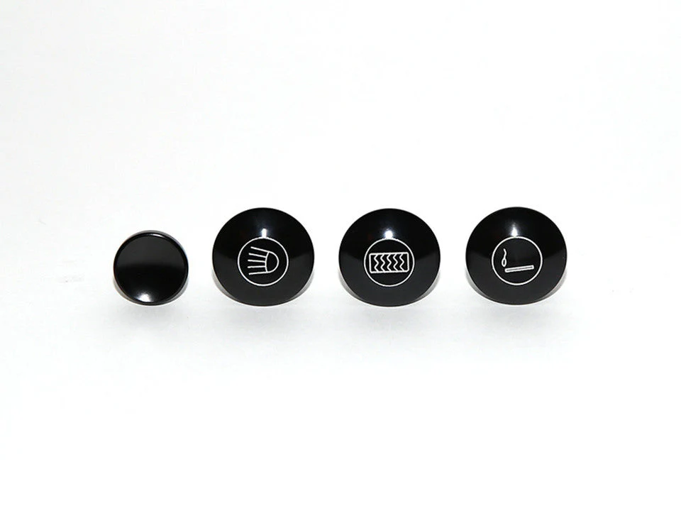 Rennline Billet Dash Knobs - Early Cigarette Lighter - for Porsche 911, 912, and 914 (1965-73) - Image 4