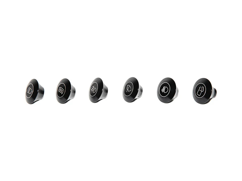 Rennline Billet Dash Knobs - Fog Light - for Porsche 911, 912, and 914 (1974-89) - Image 2