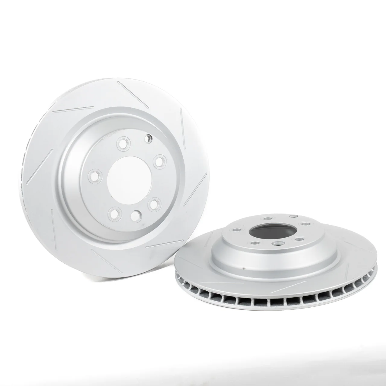 Rennline OE+ Front Brake Rotor Pair for Porsche 911 (996/997) and Cayman Boxster S (986/987) - Image 3