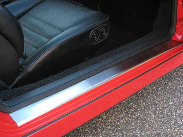 Rennline Stainless Steel Sill Plate Set for Porsche 911 (1965-98)