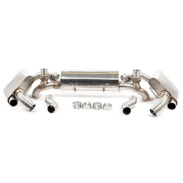 Rennline Stainless Steel Valved Exhaust for Porsche 911 (991.1)