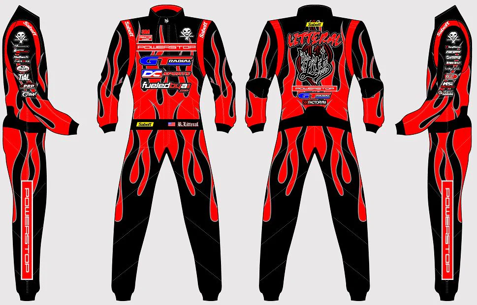 Sabelt Custom Superlight TS-10 Driver Race Suit - Image 5