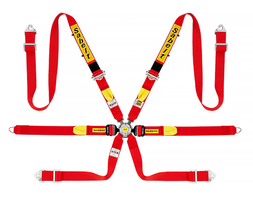 Sabelt Enduro Gold 6 Point Racing Harness - Image 3