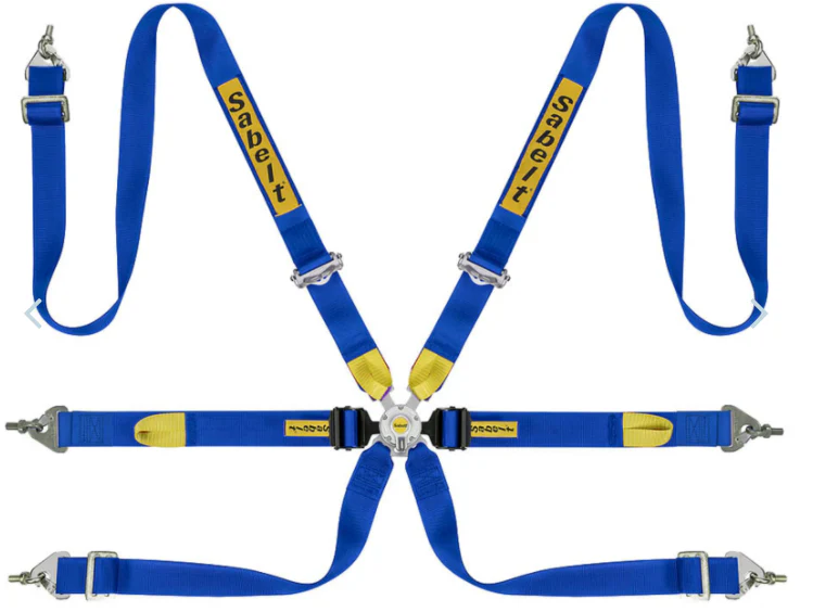 Sabelt Silver Series Enduro 6 Point Racing Harness - Image 3