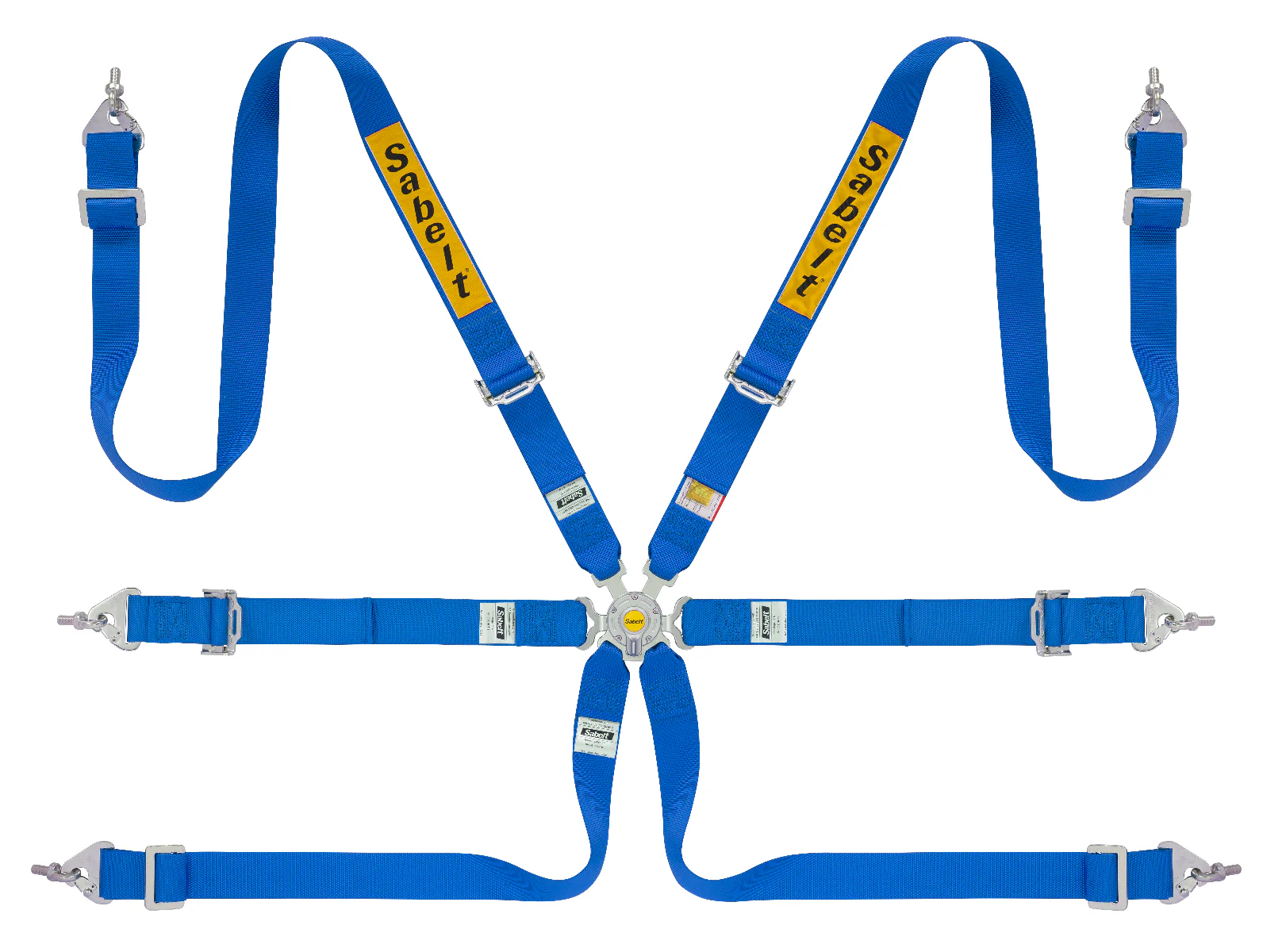 Sabelt Steel Series 2" Rally 6 Point Harness - Image 3