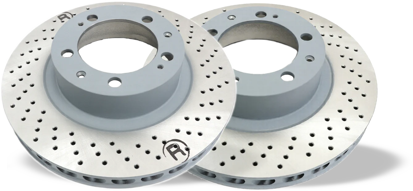 Sebro Front Brake Disc Pair for Porsche 964 Turbo (1991-92)