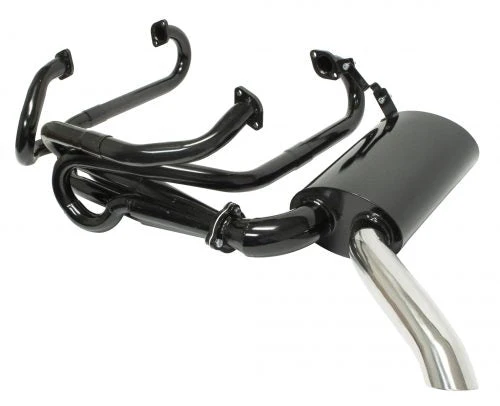 Sideflow Merged Exhaust System with Muffler. - Image 2