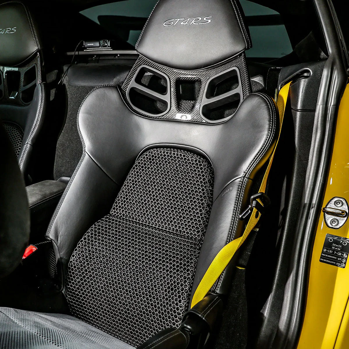 SilverRocket 3D Air Cooled Porous Seat Insert (Porsche LWB) - Image 4