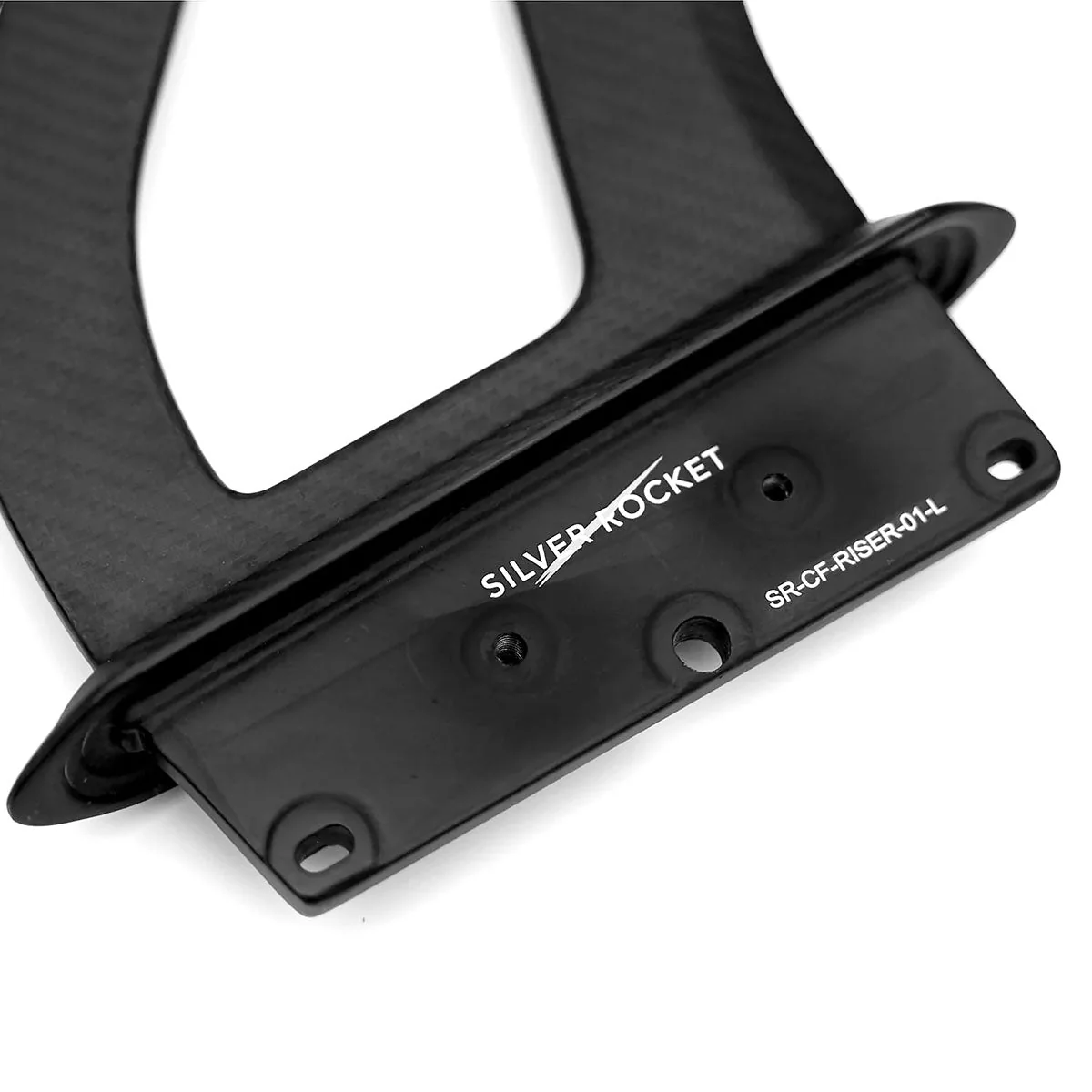 SilverRocket Dry Carbon 3" Wing Risers | Porsche GT4 RS - Image 3