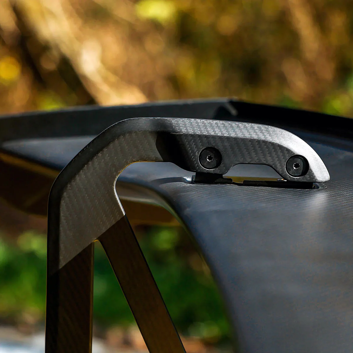 SilverRocket Dry Carbon 3" Wing Risers | Porsche GT4 RS - Image 7