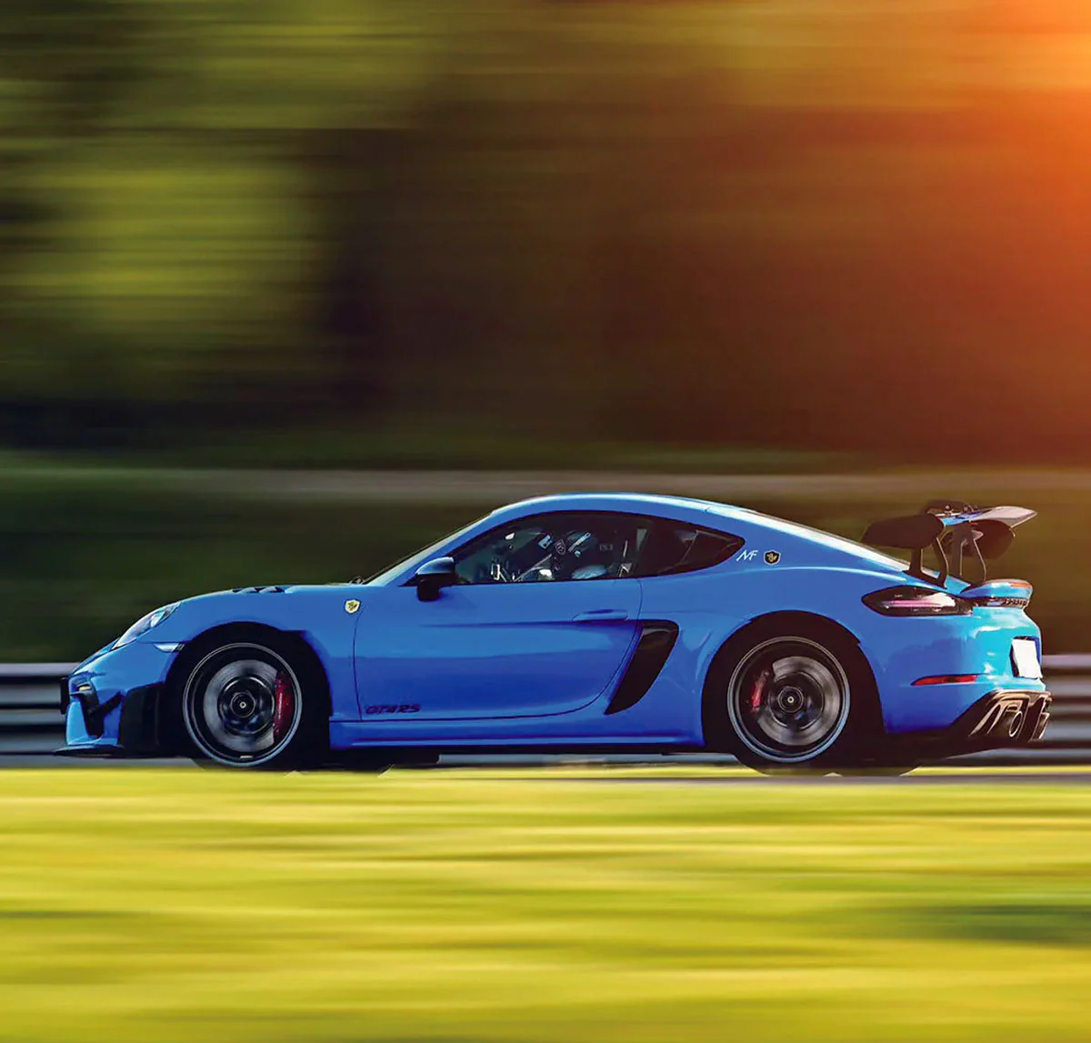 SilverRocket Dry Carbon 3" Wing Risers | Porsche GT4 RS - Image 9