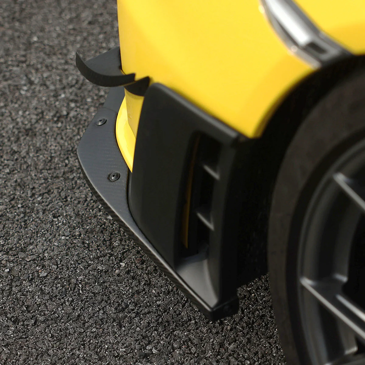 SilverRocket Dry Carbon Fiber Clubsport Dive Plane & Lower Side Spoiler Pack - Image 6