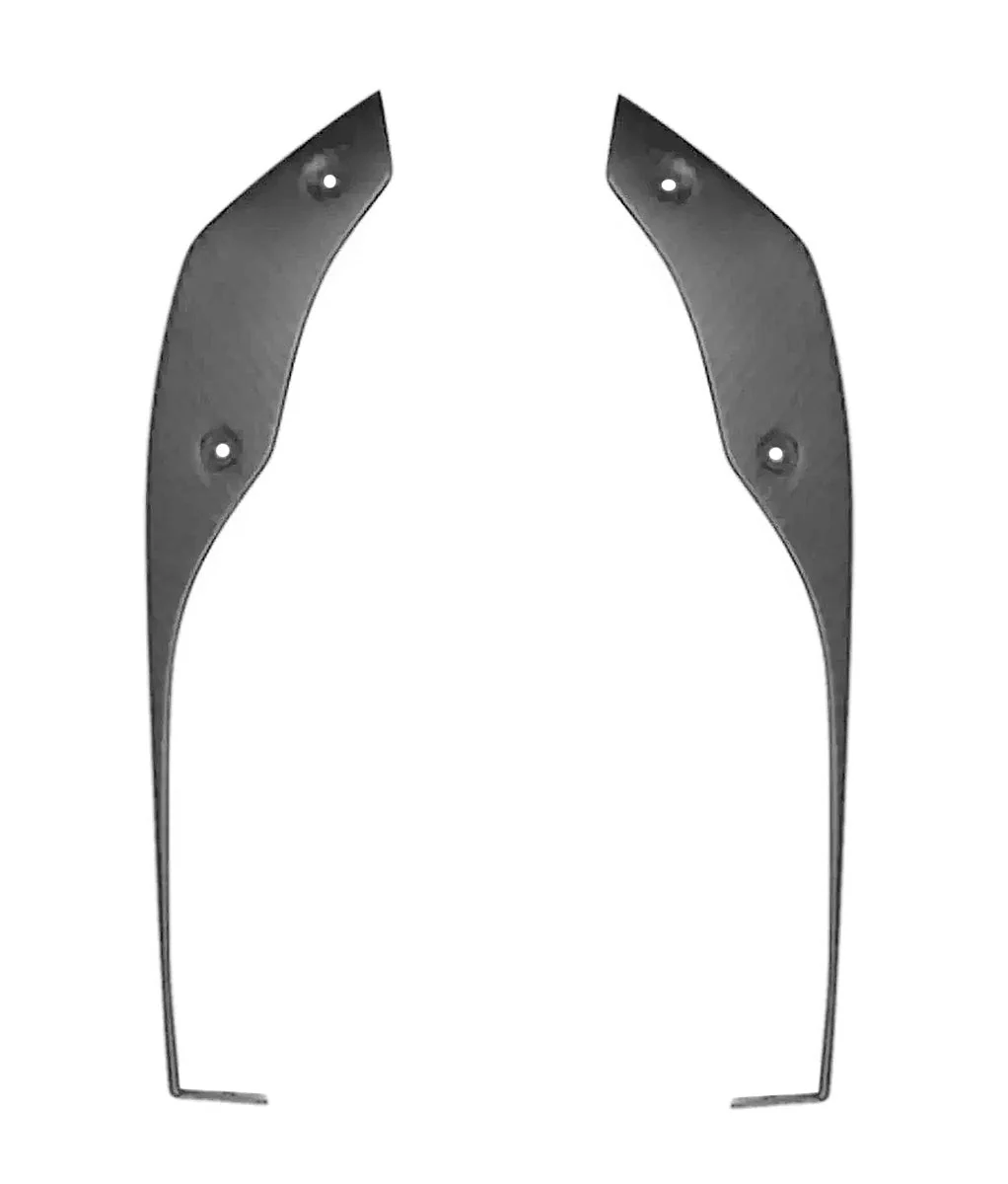 SilverRocket Dry Carbon Fiber Clubsport Dive Plane & Lower Side Spoiler Pack - Image 7