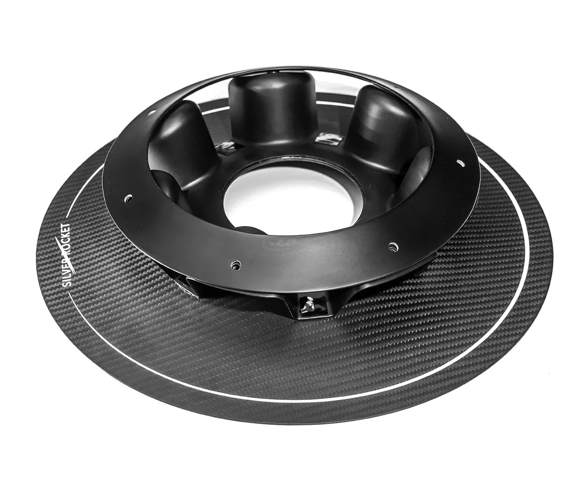 SilverRocket Dry Carbon Fiber R-HR AeroDisc | Porsche GT4 RS (Mg Rims) - Image 4