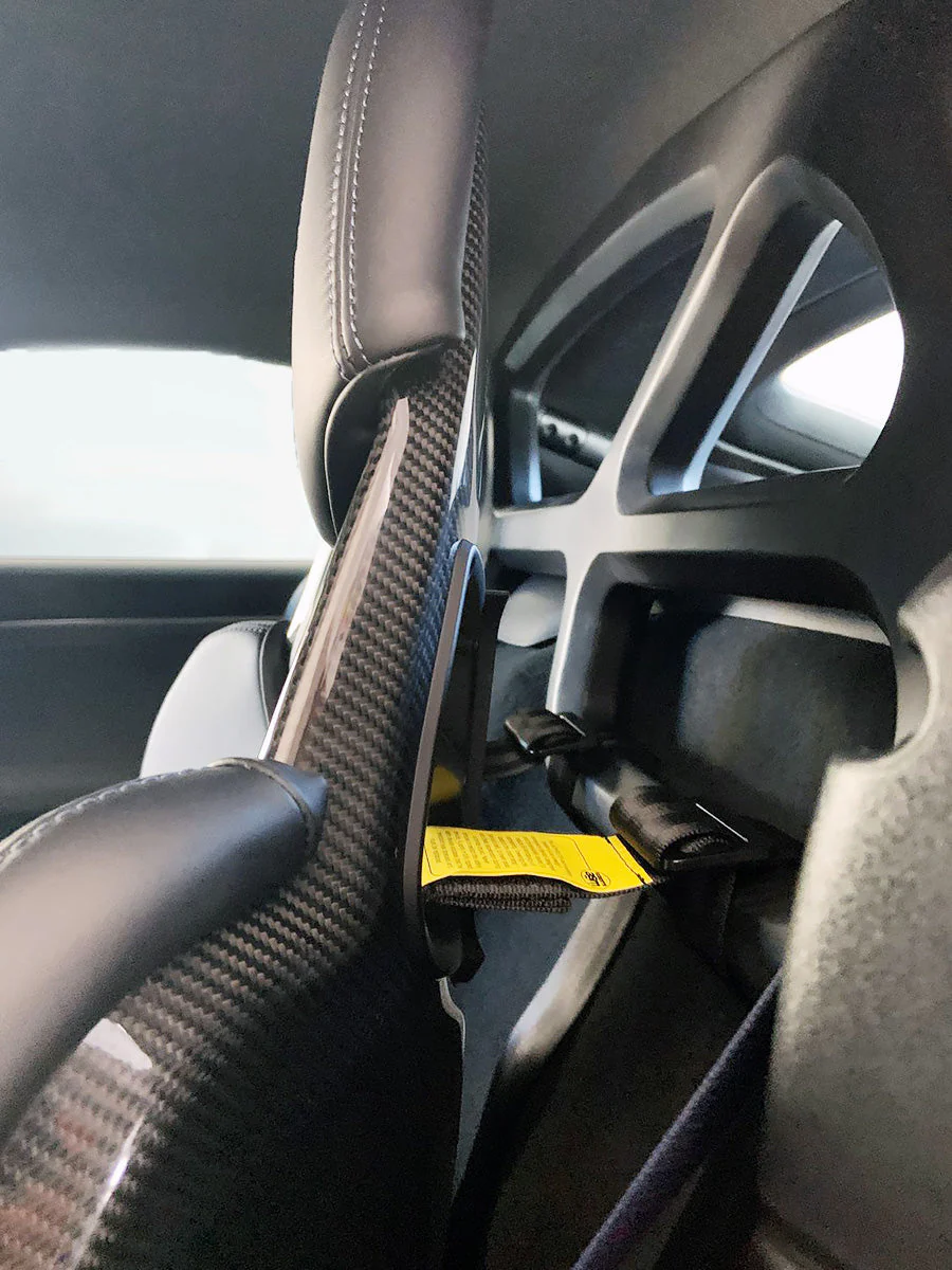 SilverRocket Dry Carbon Fiber Roll Bar for Porsche Cayman 718/981 | FIA Certified - Image 16