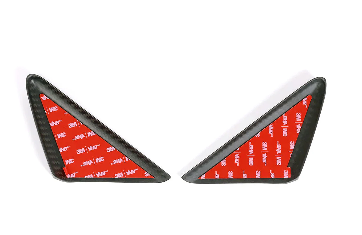 SilverRocket Dry Carbon Fiber Wind Buffeting Deflector Kit (Porsche 718/981) - Image 3