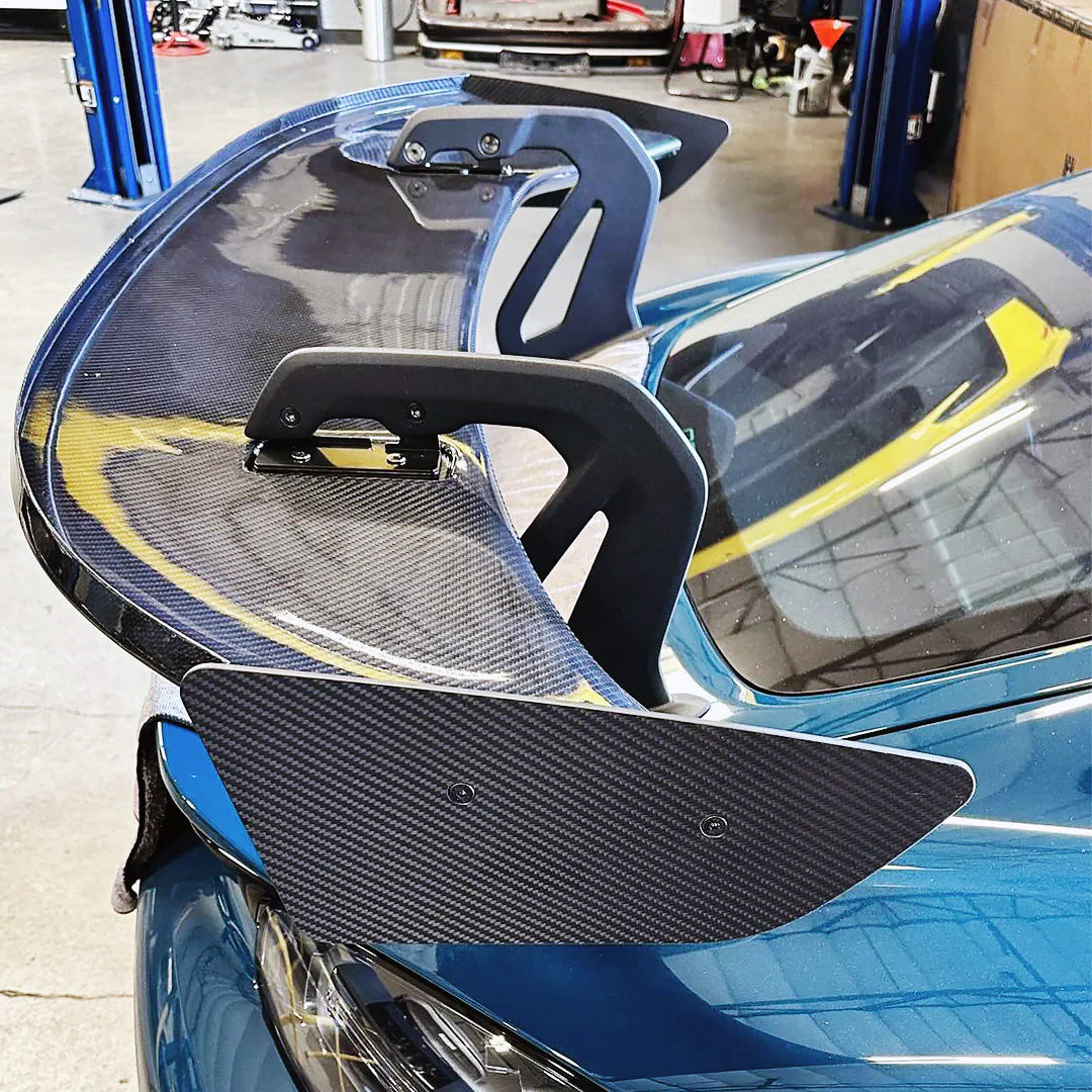 SilverRocket GT4 Clubsport Flex Carbon Swan Neck Wing V2 - Image 12