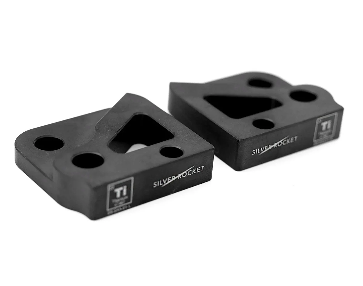 SilverRocket Porsche LWB Seat Angle Adjuster (TC4 Titanium) - Image 3