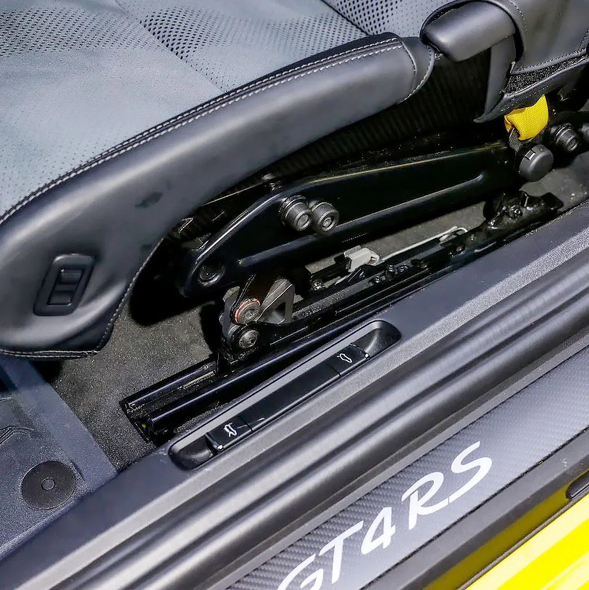 SilverRocket Porsche LWB Seat Angle Adjuster (TC4 Titanium) - Image 5