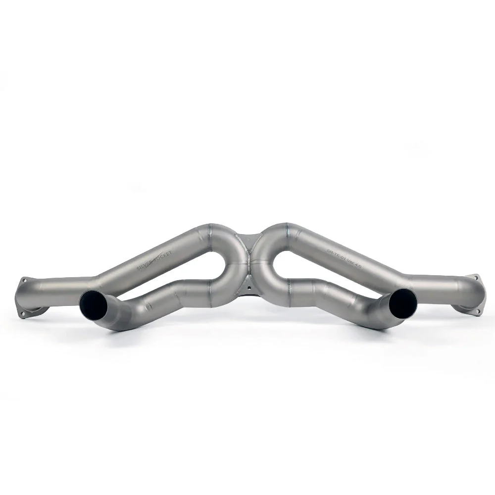 SilverRocket Titanium Ultralight Race Pipe for Porsche GT4 RS - Image 3