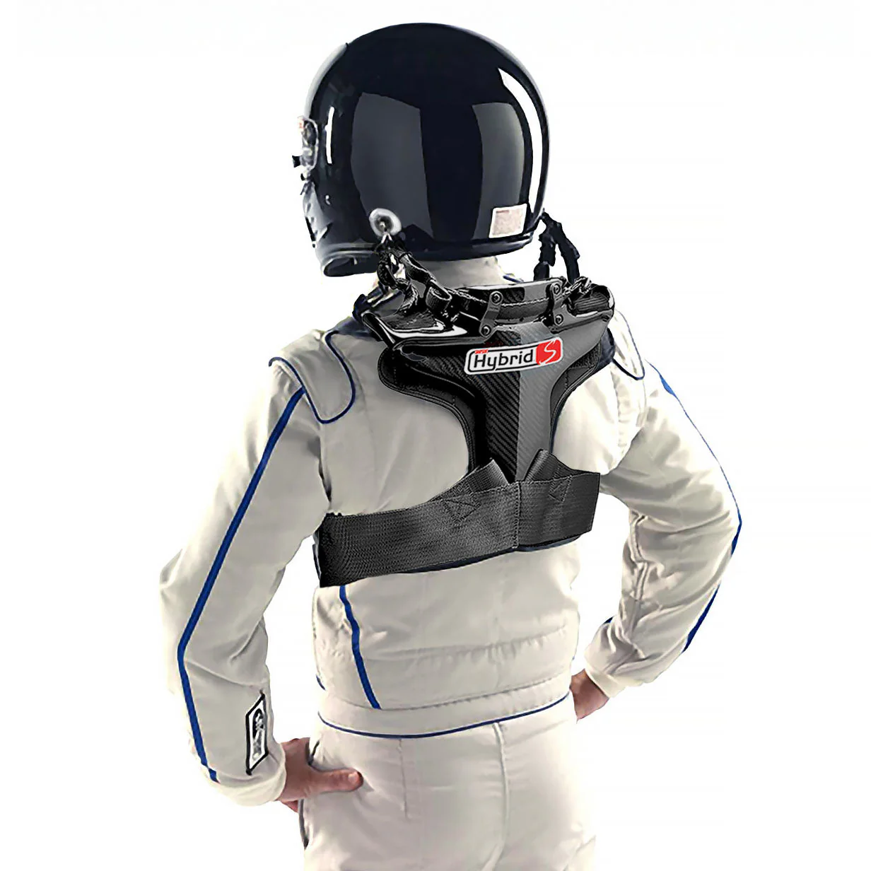 Simpson Hybrid S Head and Neck Restraint (FIA & SFI Approved) - Image 2