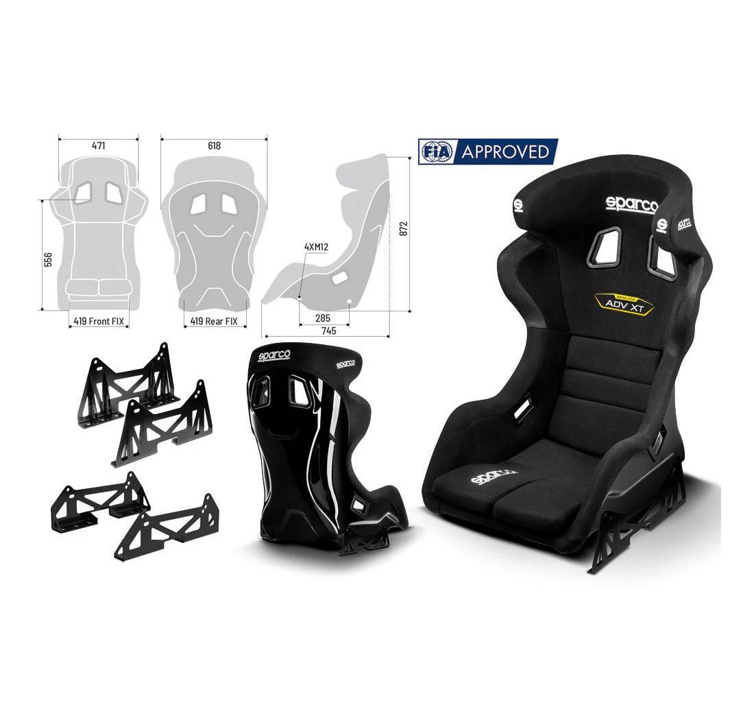 Sparco ADV XT Racing Seat | FIA 8855-2021 - Image 4