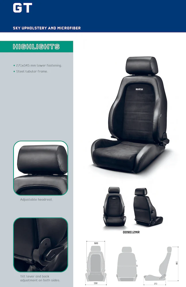 Sparco GT Performance Seat - Image 6