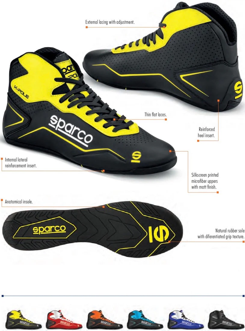 Sparco K-Pole Kart Racing Shoe - Image 7