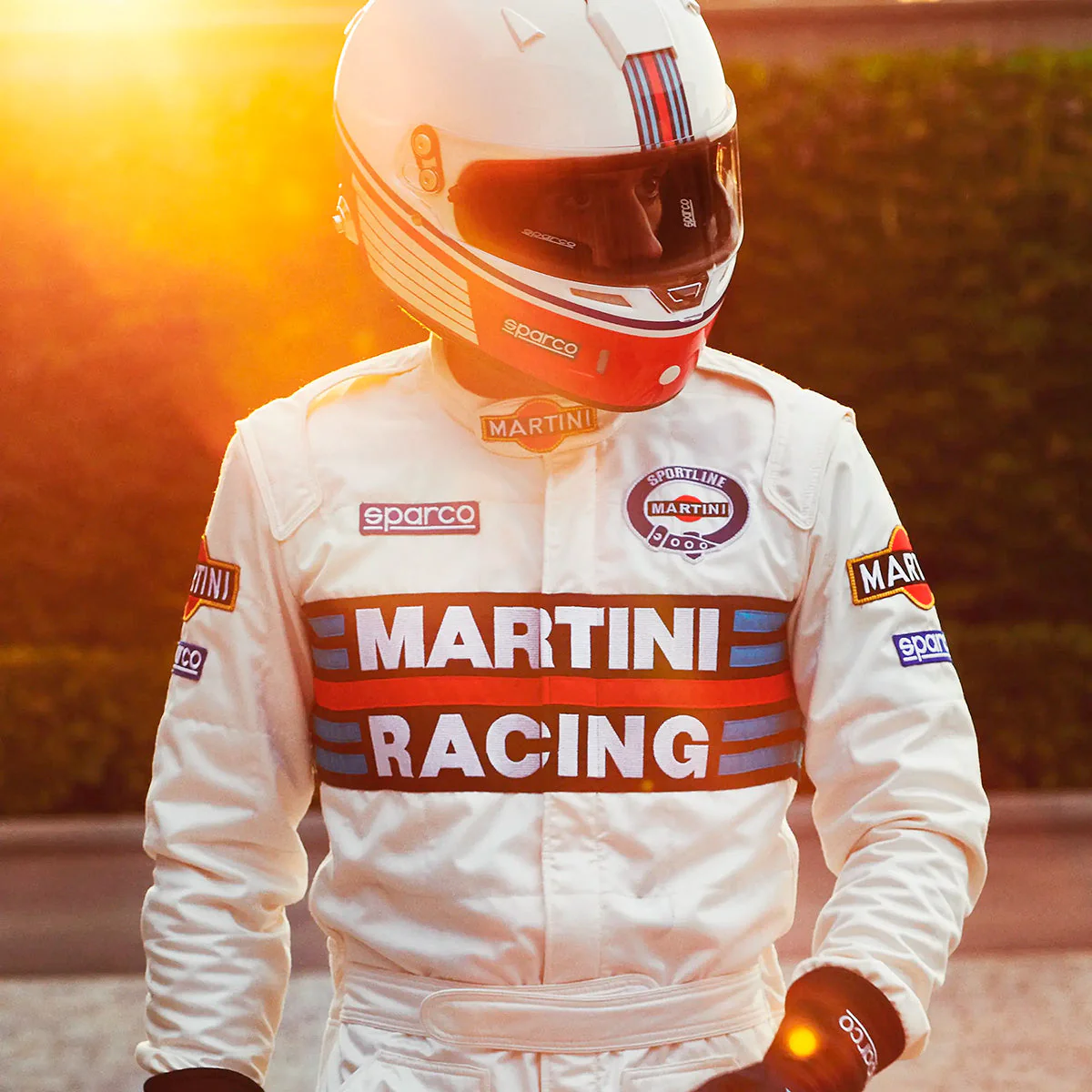 Sparco Martini Racing Driver Suit (White) - Image 2