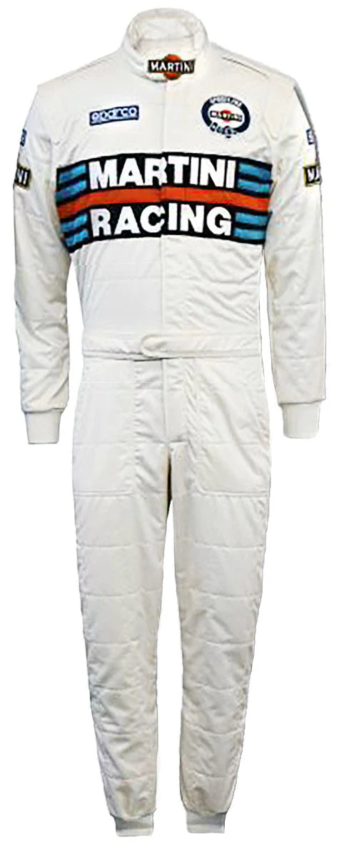 Sparco Martini Racing Driver Suit (White) - Image 5