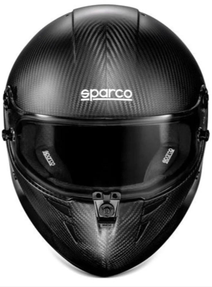 Sparco Stealth Carbon Fiber Karting Helmet | FIA 8878-2024 - Image 4