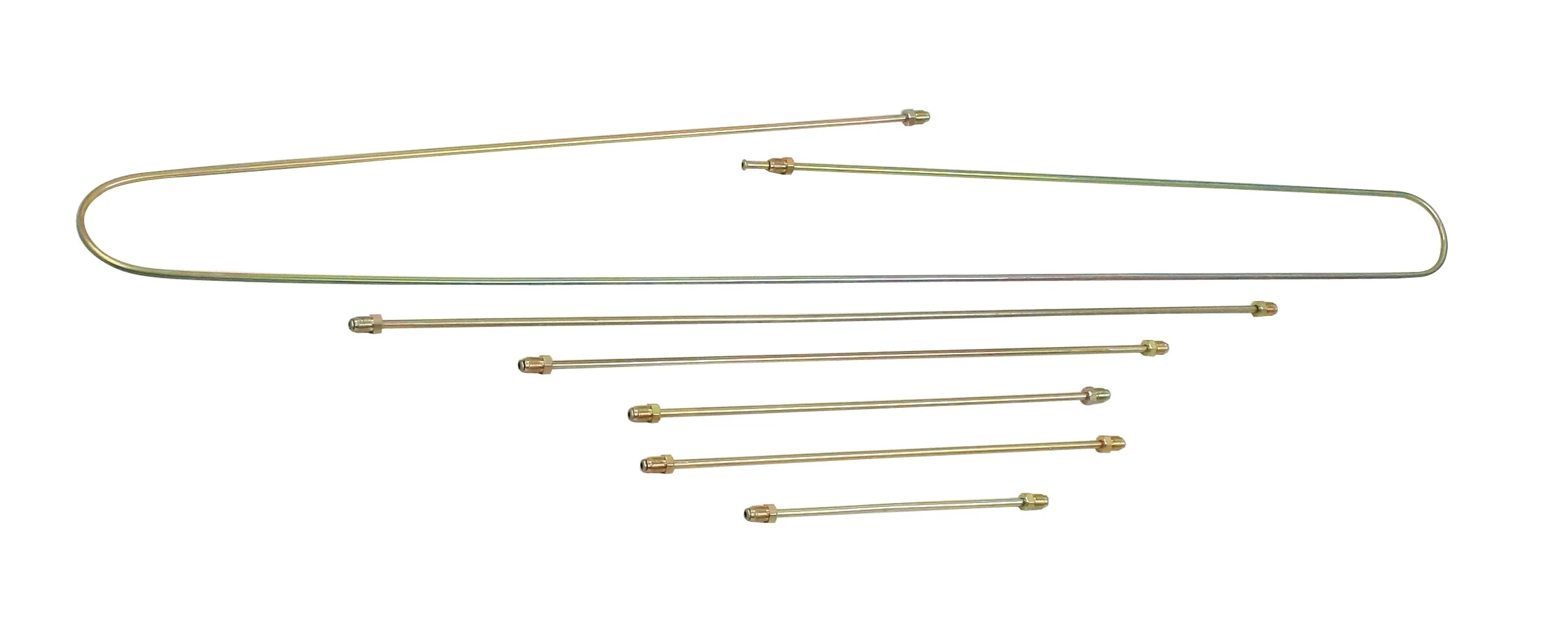 Steel Brake Line Kit Type 1 67-68 (6 Pieces)