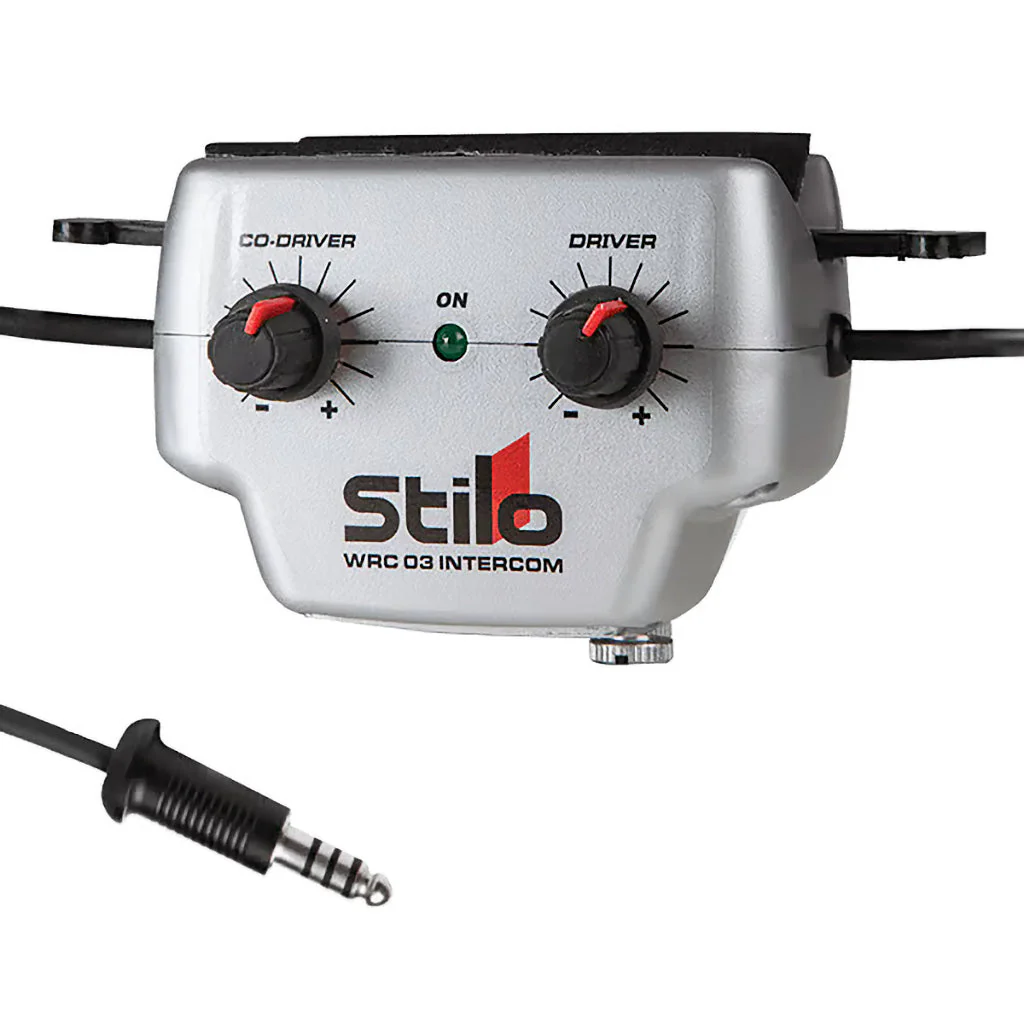 Stilo WRC Intercom Systems | Driver & Co-Driver Connectors