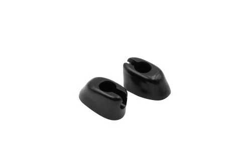 Sun Visor Clips, Type 1, 65-67, Type 2, 68-79, Black, Pair - Image 3